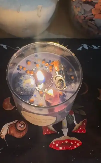 Bougie pour les chakras